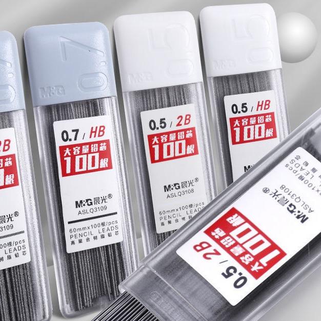 HỘP NGÒI CHÌ MG 2B 0.5MM ASLQ-3108