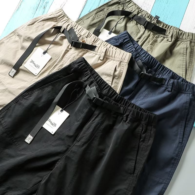 Quần Short Dáng Rộng Phong Cách Nhật Bản Thời Trang Mùa Hè Hàng Mới