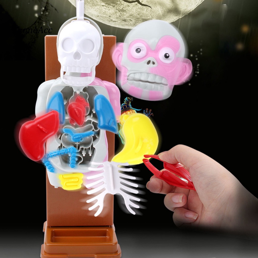 Set 37 Mô Hình Cơ Thể Người Kinh Dị Trang Trí Halloween