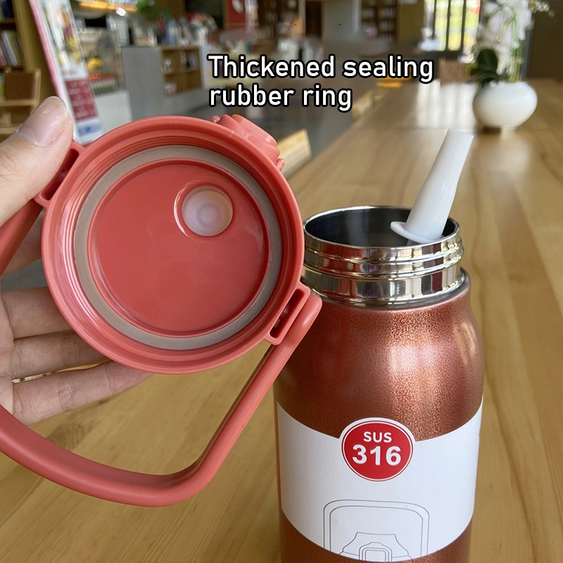 Bình Nước Giữ Nhiệt Bằng Thép Không Gỉ Dung Tích Lớn Aladdin 316