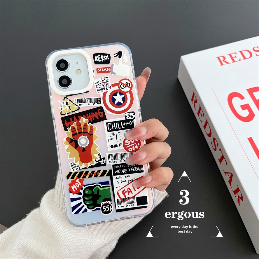 Ốp Điện Thoại Mềm Chống Sốc Màu Gradient Cho IPhone 14 13 12 11 Pro Max SE2020 X XR Xs Max 7 8 Plus