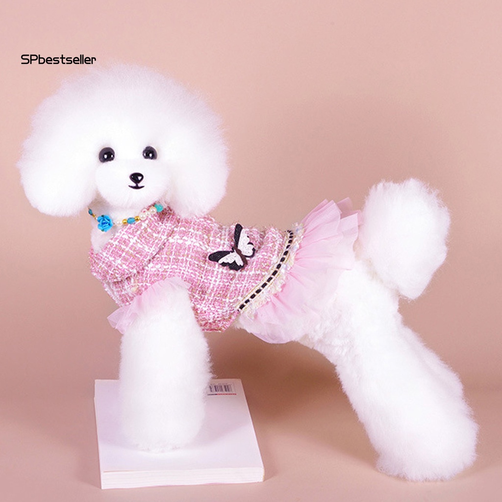 Đầm Cotton Thoáng Khí Bắt Mắt Thời Trang Cho Cún Cưng