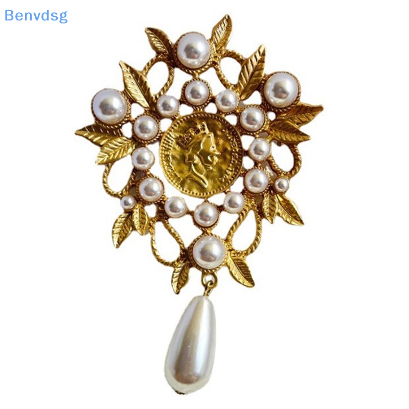 Benvdsg > Ghim Cài Áo Khoác Hình Giọt Nước Lá Rỗng Màu Vàng Kim Mặt Nhám Phong Cách Baroque Cổ Điển Hợp Thời Trang Cho Nữ well