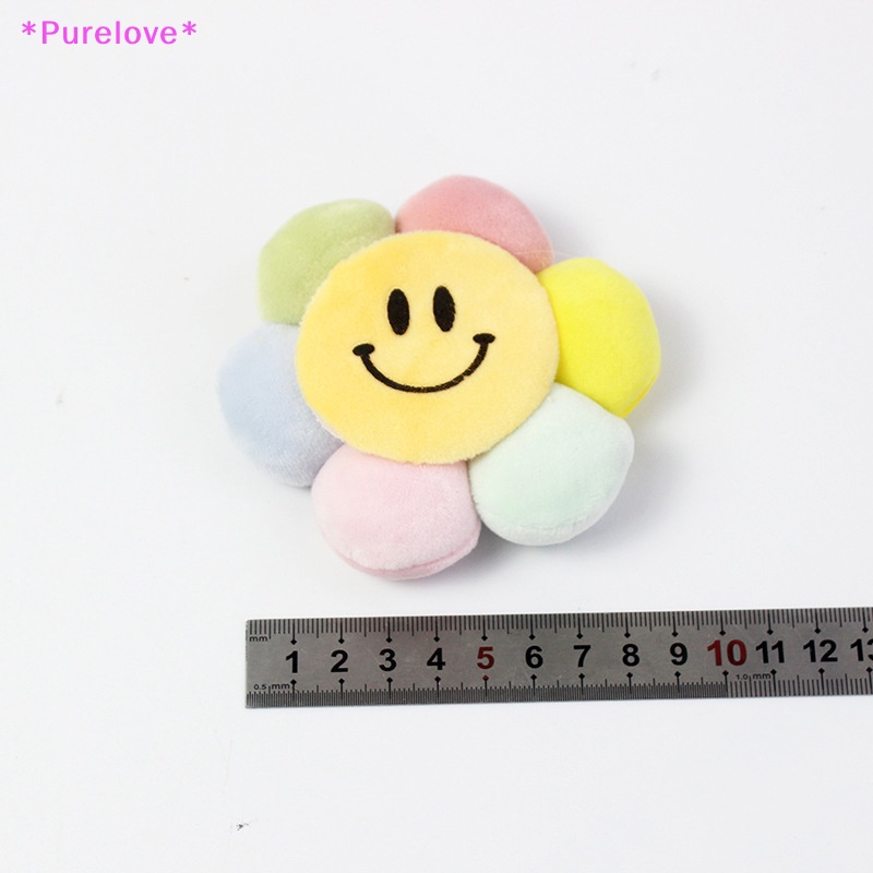 1 Móc Khóa Hình Hoa Hướng Dương Nhồi Bông Đáng Yêu Mới