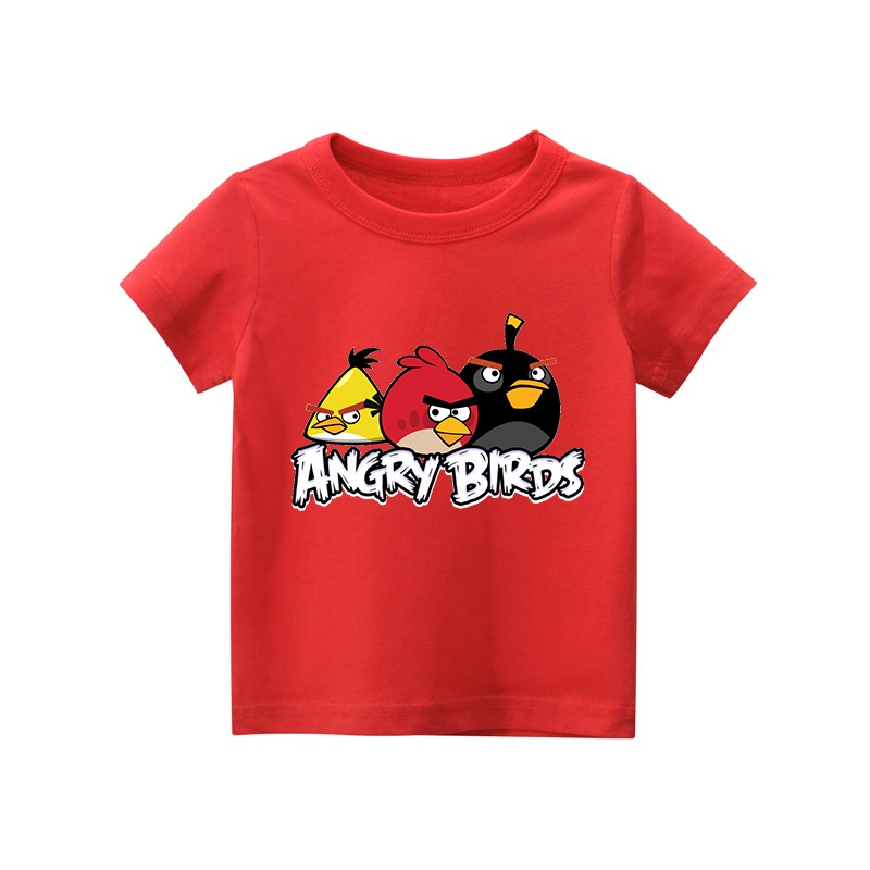 Áo thun trẻ em ANGRY BRIDS 2, 8 màu áo, đầy đủ size có big size, MÀU KHÁC NHẮN TIN SHOP