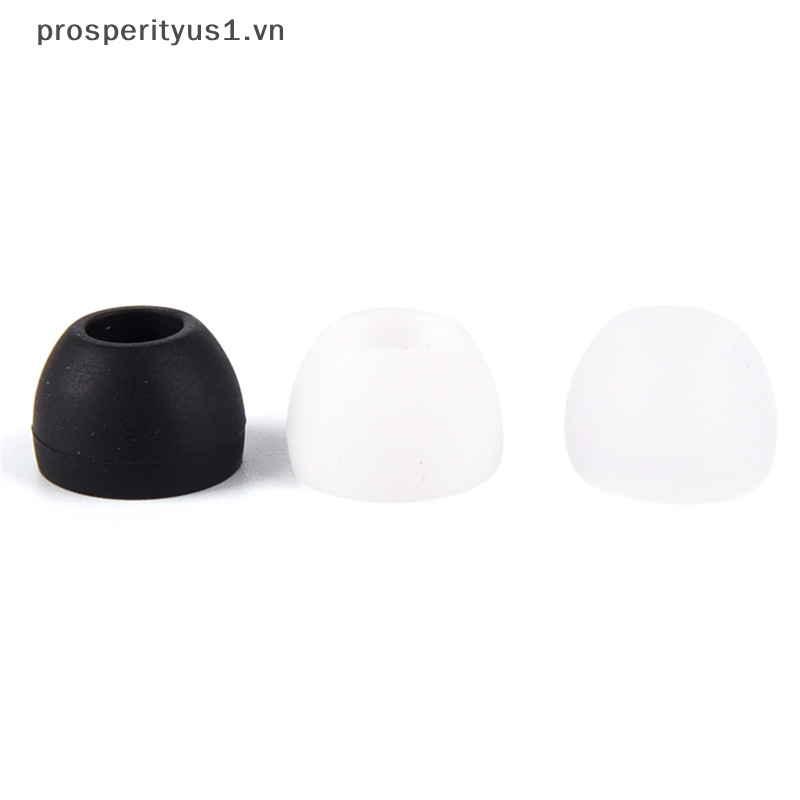 Set 50 Nút Bọc Tai Nghe Nhét Tai prosperityus1 Bằng Silicone Mềm