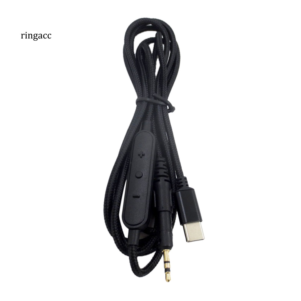 Dây Cáp Âm Thanh AUX Type-C 2.5mm Thay Thế Cho ATH-M40X / M50X / M60X / M70X