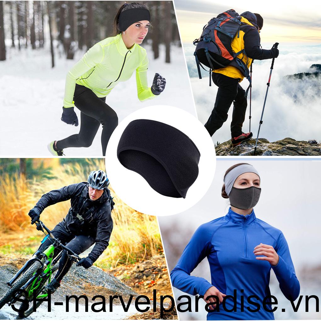 Chụp Tai Giữ Ấm Mùa Đông Màu Trơn Bảo Vệ Tai Khi Chơi Thể Thao