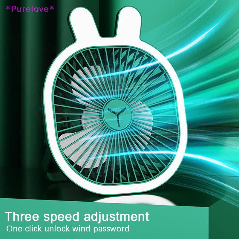 Quạt Làm Mát USB Để Bàn Không Gây Tiếng Ồn Cho Laptop Notebook PC Ofiice Mới