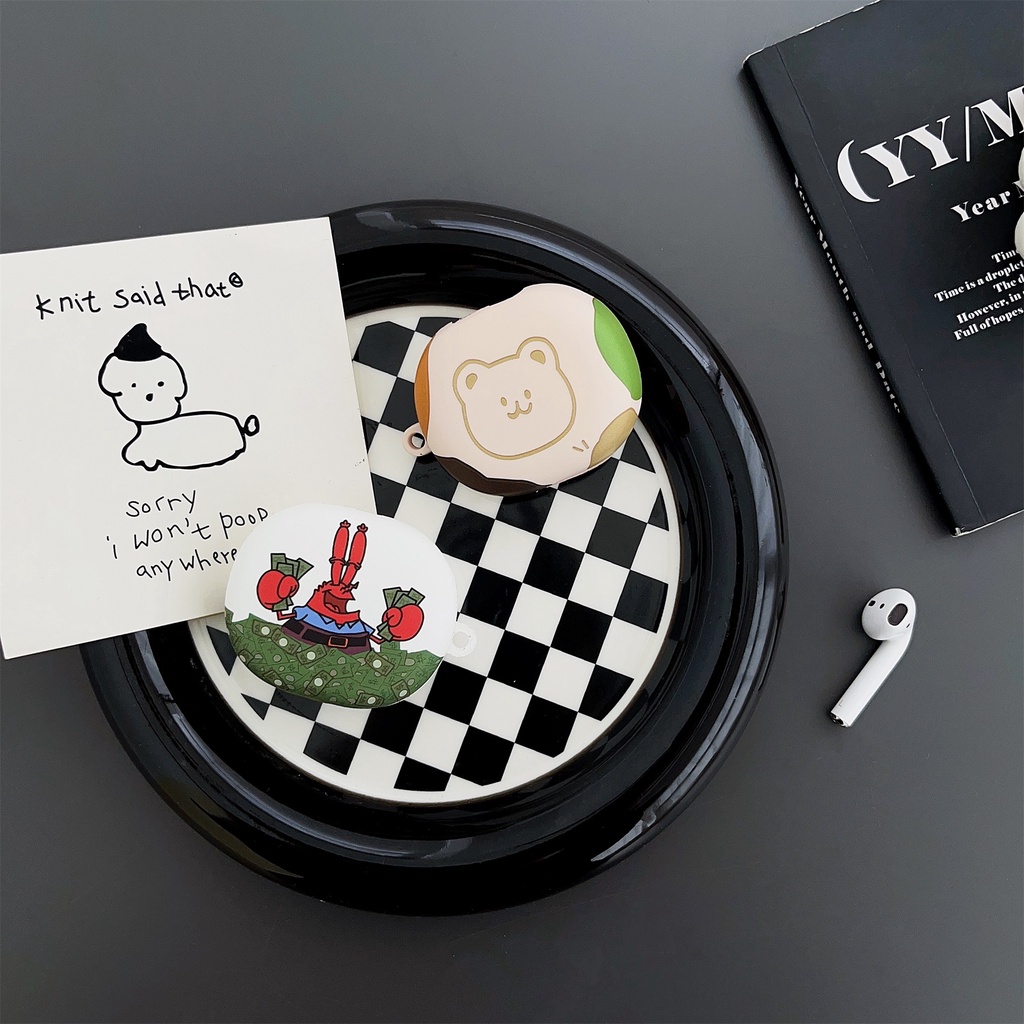 Vỏ Bảo Vệ Hộp Sạc Tai nghe không dây Redmi buds4 lite TWS Bằng TPU Mềm Chống Sốc Họa Tiết Hoạt Hình Dễ Thương