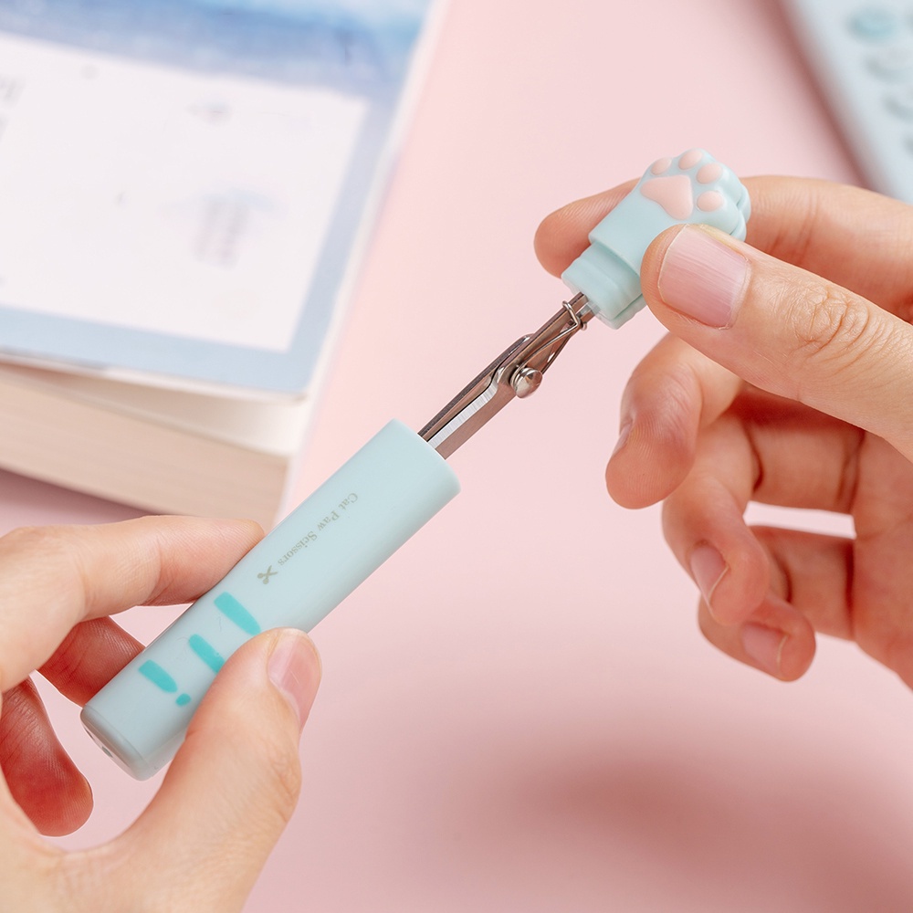 Kéo Mini Hình Bàn Chân Dễ Thương Cho Học Sinh