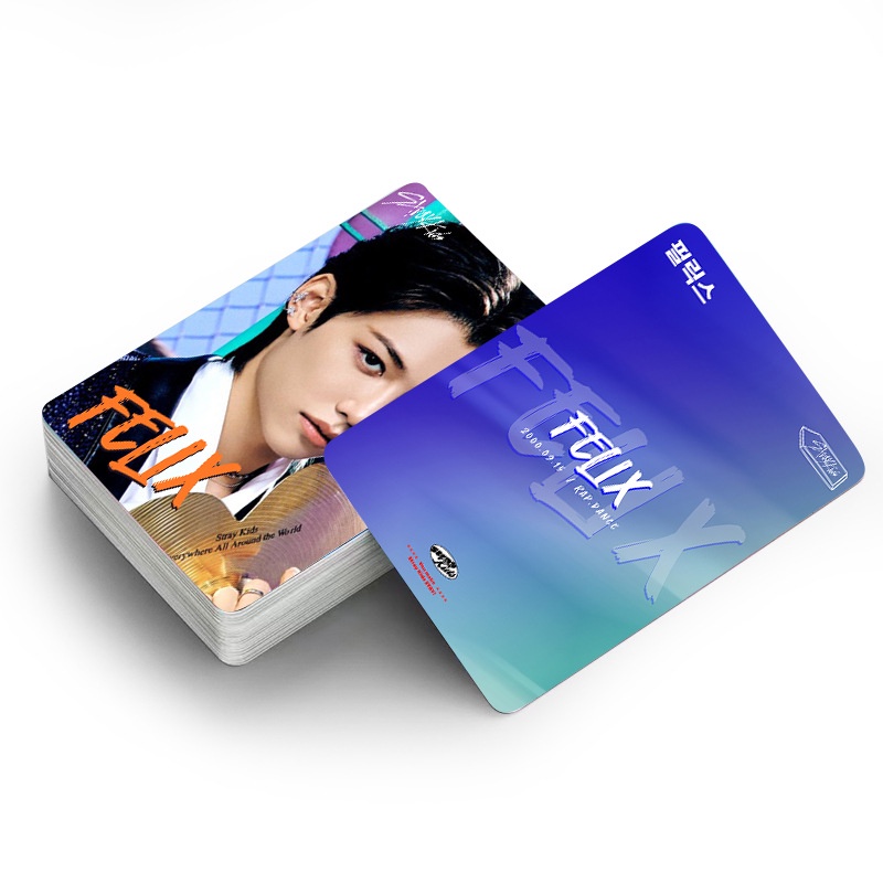 Straykids Felix Photocard Double-sided Color Printing Lomo Card