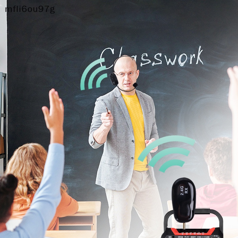 Tai Nghe 2.4G Không Dây Microphone Transmitter Với Receiver Cho Bằng Giọng Nói Khuếch Đại mới