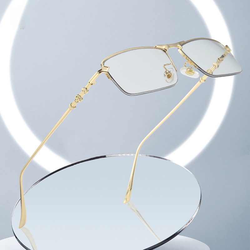 Mắt Kính Chống Bức Xạ Hình Chữ Nhật Có Thể Thay Thế Được Cho Nam