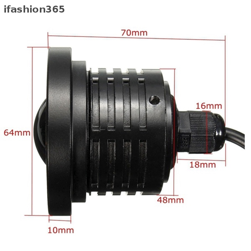 Đèn LED COB DRL ifashion365 2.5 '' 15W Ánh Sáng Trắng Chất Lượng Cao Cho Xe Hơi