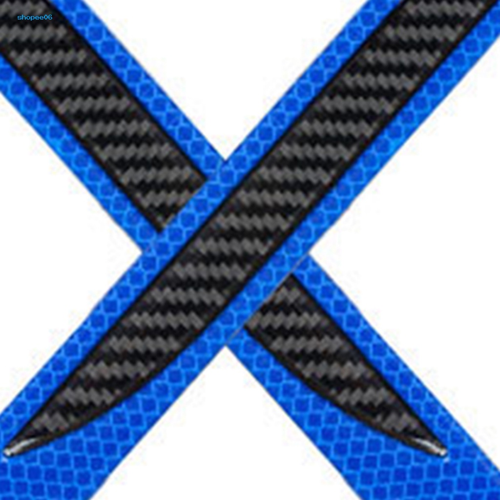 1 Cặp Miếng Dán Phản Quang Chống Trượt Chống Mài Mòn Cho Xe Máy