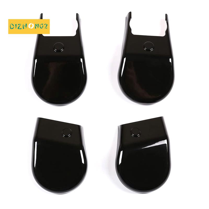 Đối với Toyota Hilux 2015-2021 Giá đỡ ghế chống bụi Cố định Bu lông Nắp trang trí Phụ kiện Màu đen 4PCS