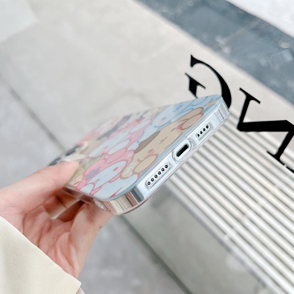 Ốp Điện Thoại Imd Mềm Trong Suốt In Hình Sanrio Hoạt Hình Dễ Thương Cho iPhone 14 13 12 11 Pro Max