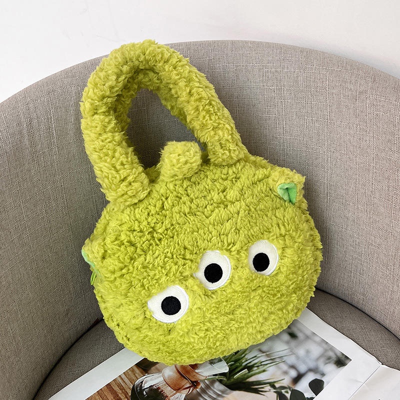 Túi đeo vai hình thú nhồi 🍁FREESHIP🍁Túi tote nhân vật hoạt hình dễ thương, mới lạ, túi tote nhung