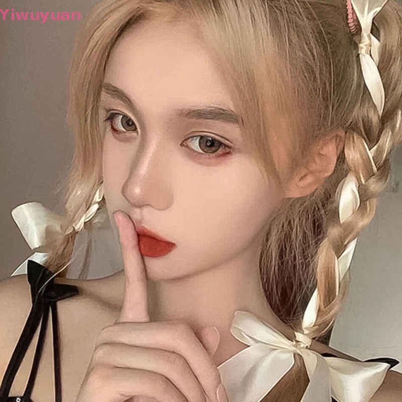 Bộ 2 Kẹp Tóc Nơ Dài Thời Trang Mới Cho Nữ