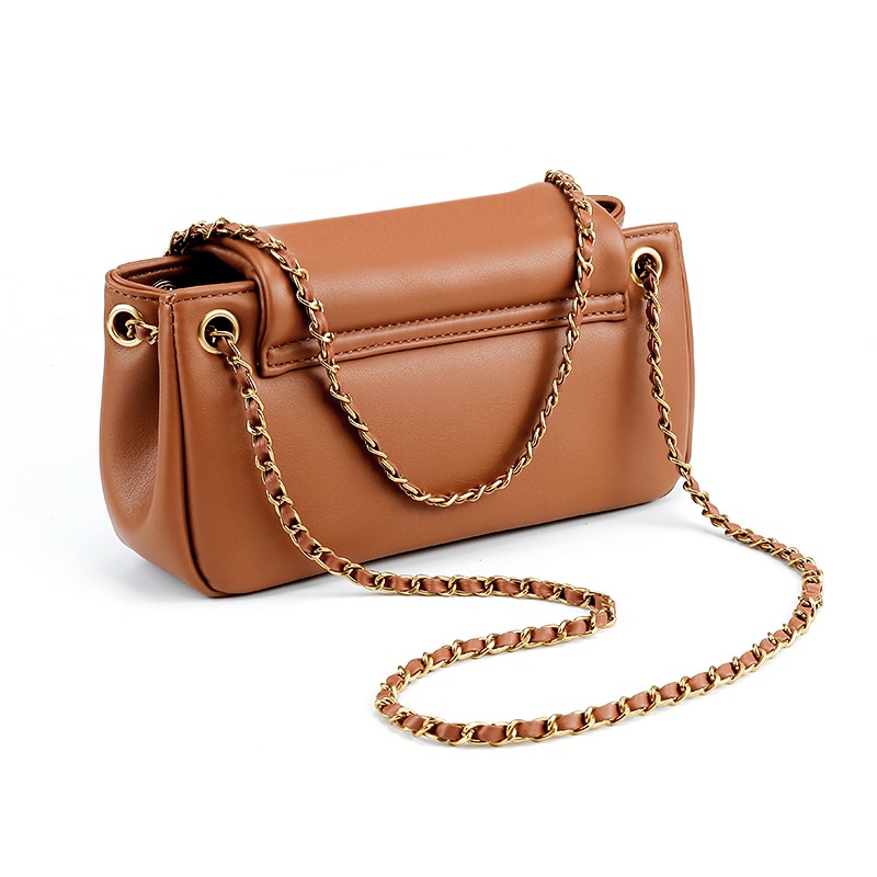 Túi đeo dưới cánh tay Hình Vuông Cỡ Nhỏ Màu Trơn Mềm Mại Thời Trang Cao Cấp Cho Nữ