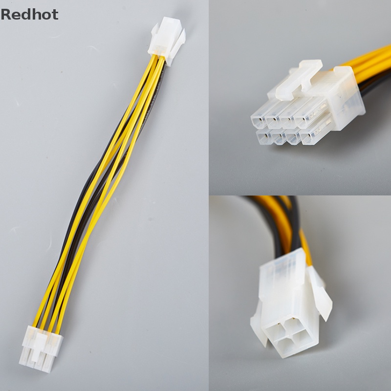 Cáp Nguồn Nối Dài Chuyển Đổi Từ 4Pin Sang 8Pin Cho Bo Mạch Chủ CPU Máy Tính