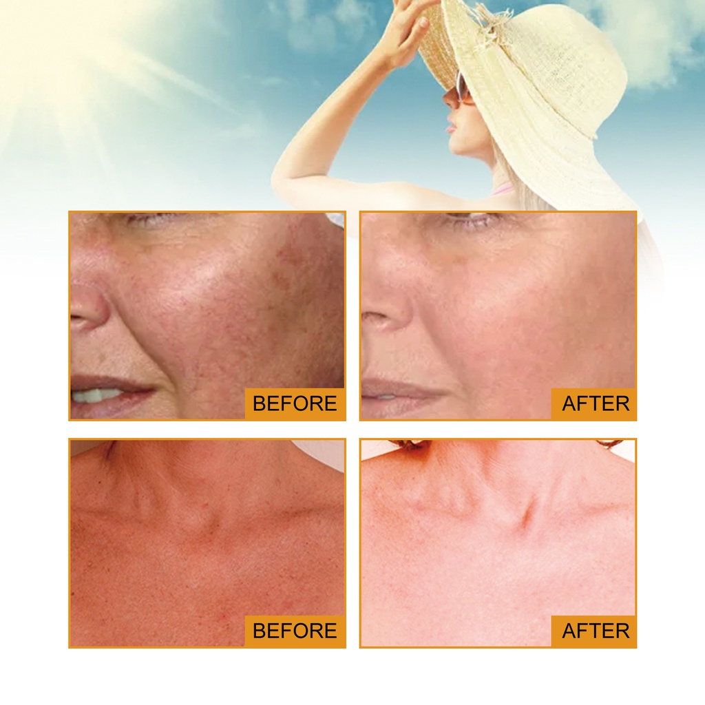 Kem chống nắng body Toàn Thân 45g Giúp Dưỡng Ẩm Và Làm Trắng Da Cho Nam Và Nữ