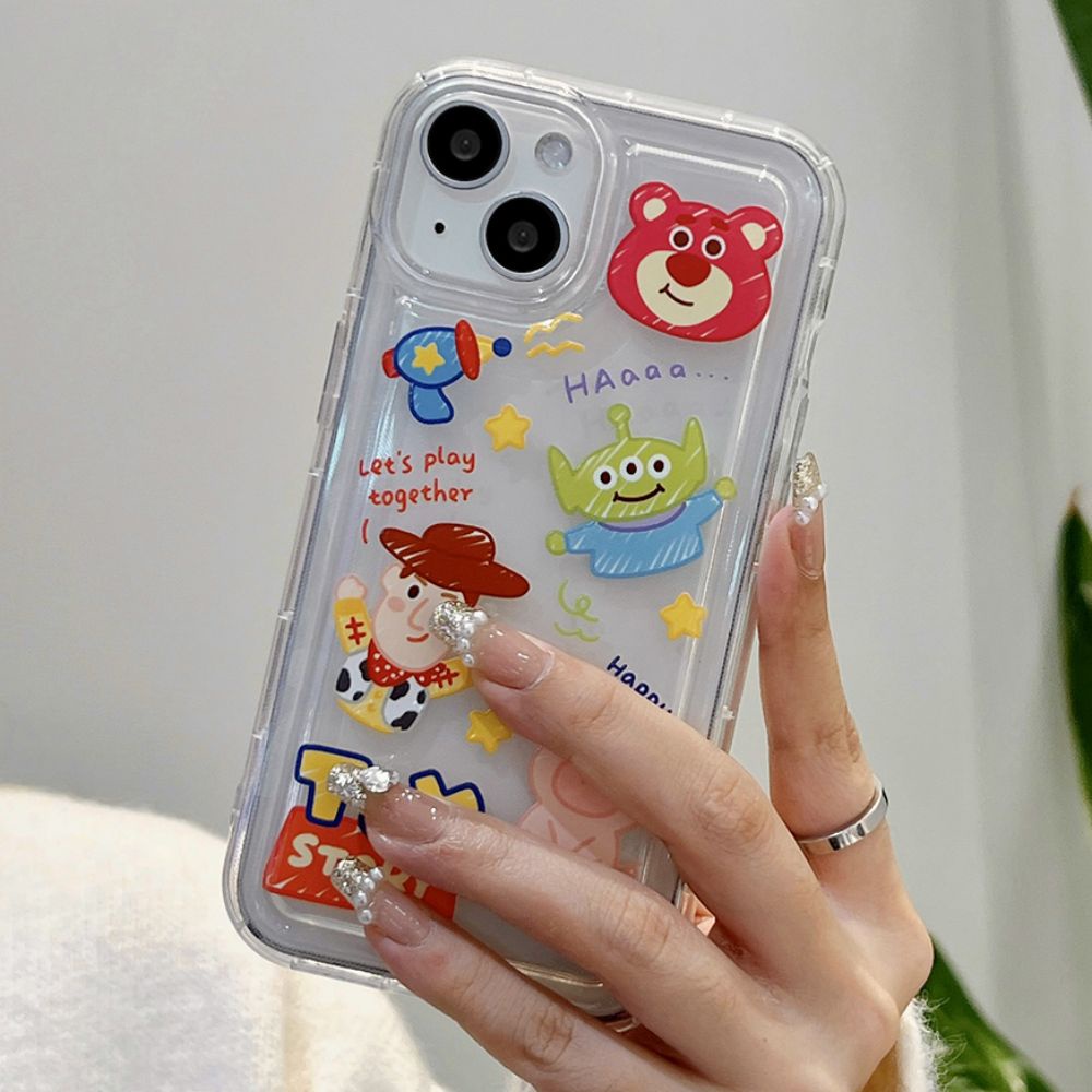 Ốp Điện Thoại Họa Tiết Toy Story Cho IPhone 14 Pro Max 13 12 11 Pro Max XS XR 7 8 6 Plus