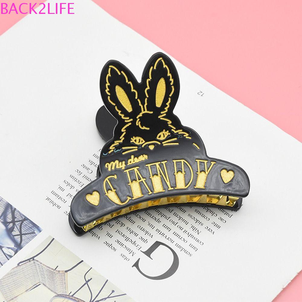 Kẹp Tóc Đuôi Ngựa Hoạt Hình Phong Cách Hàn Quốc Thanh Lịch Dành Cho Nữ BACK2LIFE