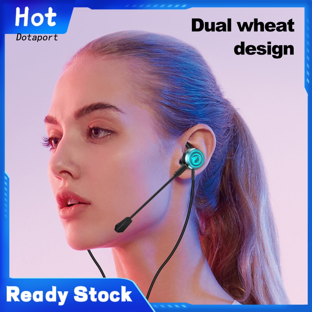 Tai Nghe Nhét Tai KDDT- Cổng Type-C Có Micro Và Đèn RGB Dùng Để Chơi Game