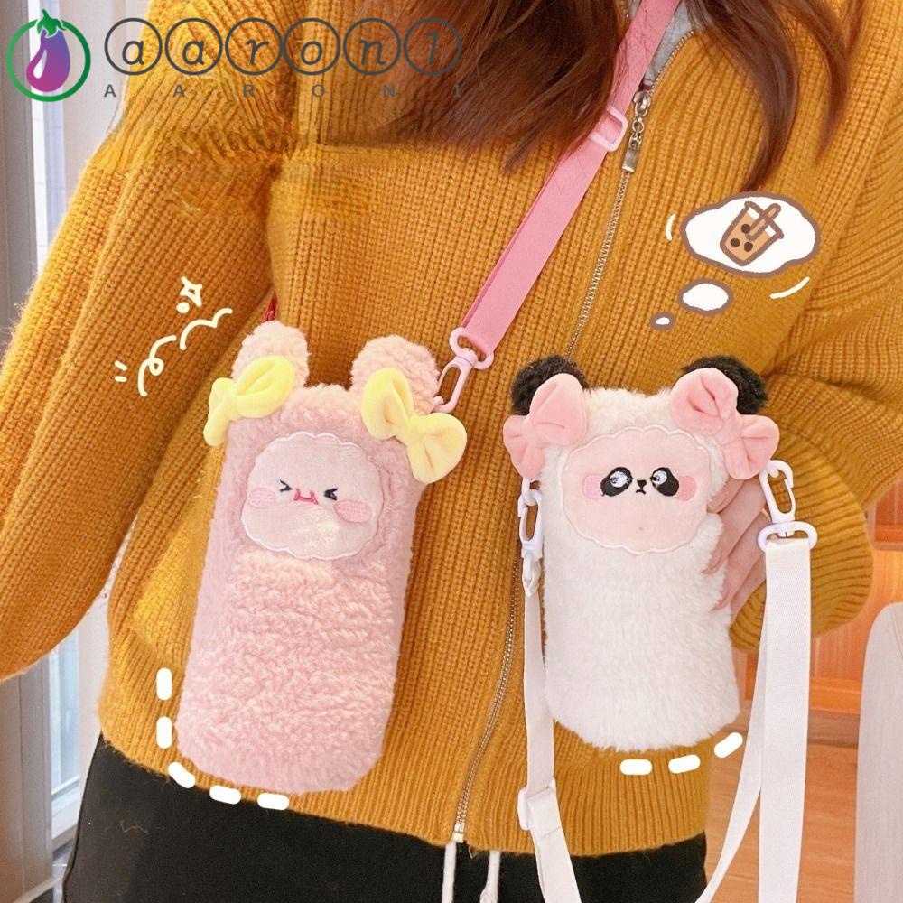 Túi Đựng Bình Nước AARON1 Thiết Kế Dễ Thương Kèm Dây Đeo Tiện Dụng Cho Bé