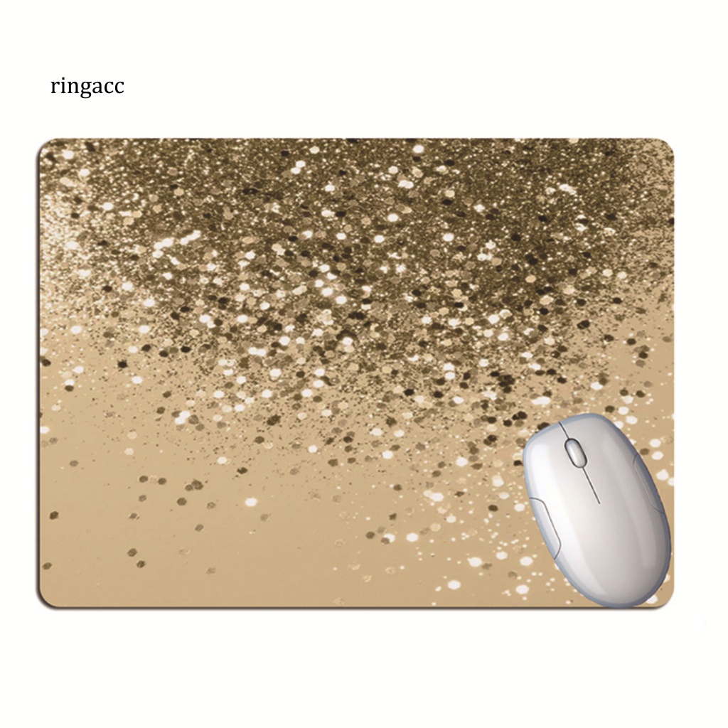 Tấm Lót Chuột RGA Bằng Thủy Tinh Mềm Chống Trượt Kết Cấu Mịn Màng Dành Cho Văn Phòng