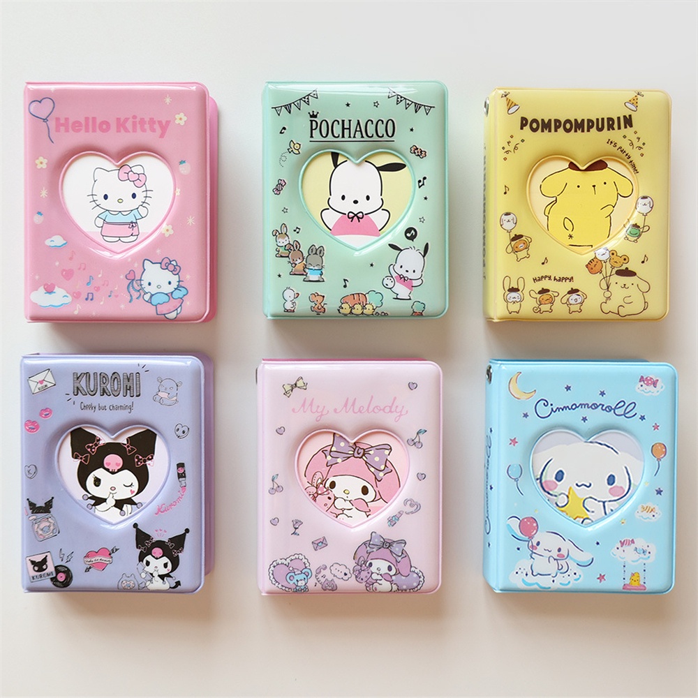Sanrio Kuromi Pochacco Album ảnh Giai điệu Của Tôi 3 Trong Hình ảnh Thần Tượng Dễ Thương Lưu Trữ Cuốn Sách Chủ Thẻ Photocard Chất Kết Dính Cô Gái Món Quà Sinh Nhật | Top3c01