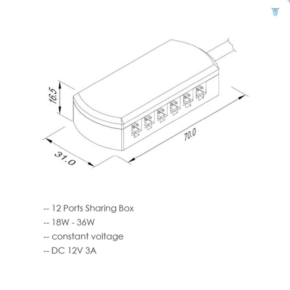 Bộ Hộp Chia Sẻ Có Đèn LED Chất Lượng Cao