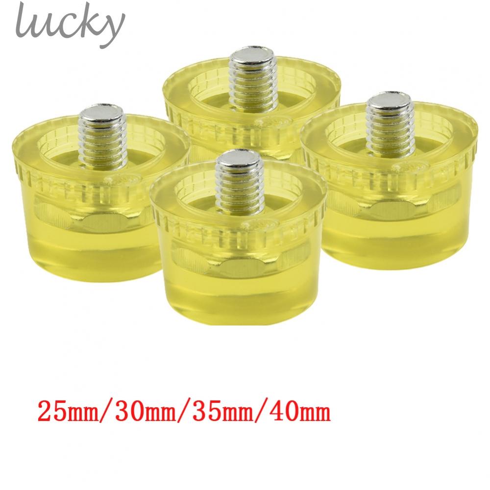 Set 4 Đầu Búa Cao Su Tròn 25 40mm Thay Thế Chuyên Dụng