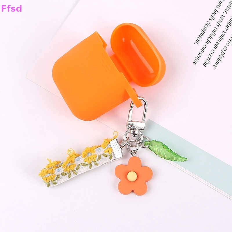 {Ffsd} Móc Khóa Hình Hoa Hướng Dương Lá Xanh Lá Dễ Thương Trang Trí Ba Lô Xe Hơi Ch * Bán Chạy