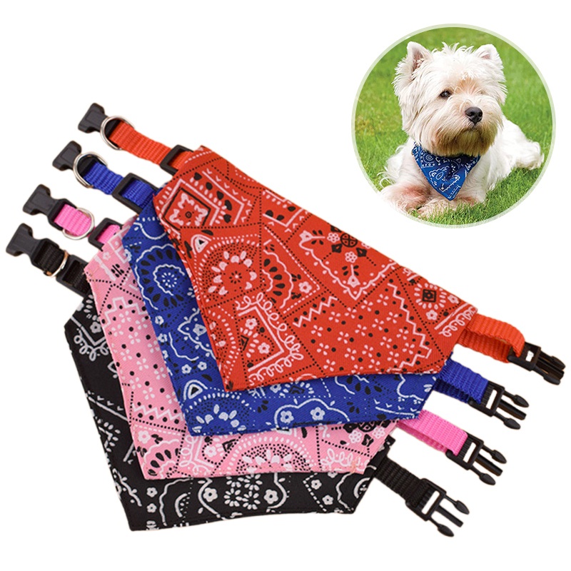 Khăn Choàng Cổ Hình Tam Giác Dễ Thương Cho Thú Cưng