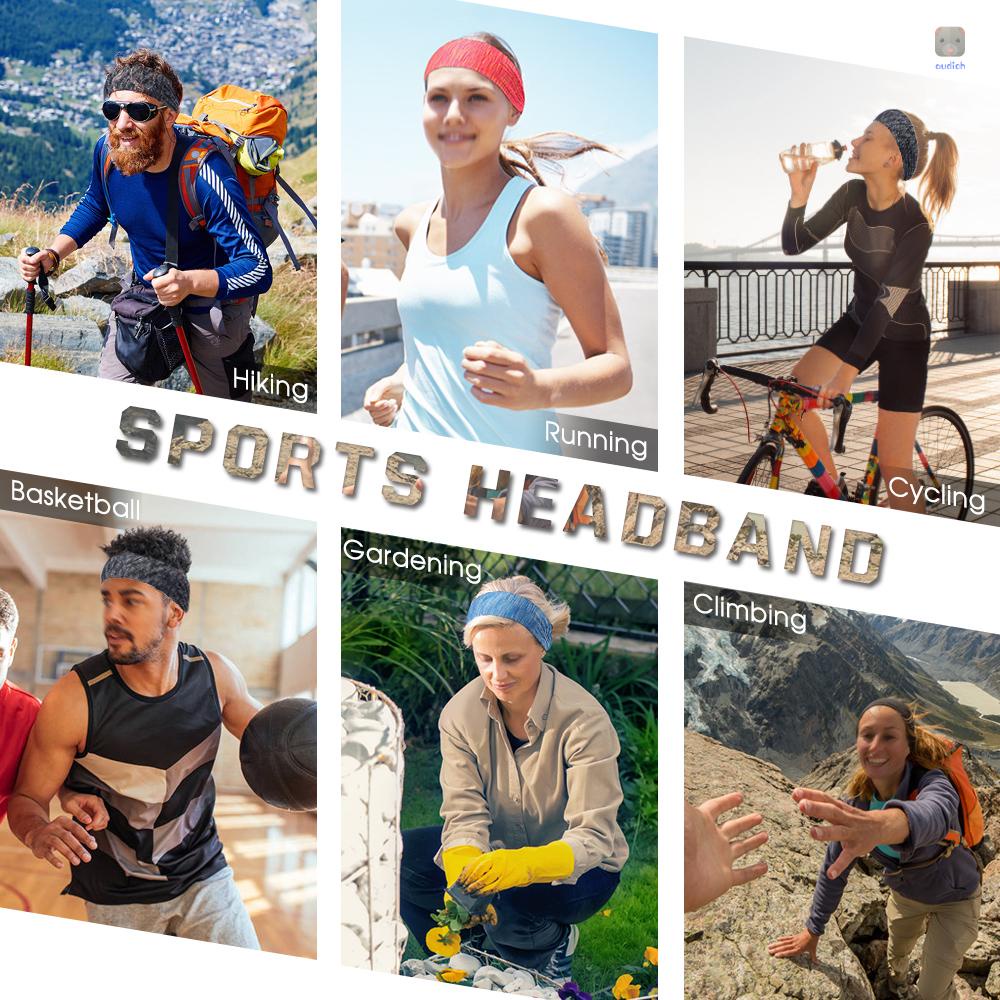 Băng Đô Thể Thao Co Giãn Chống Trượt Thấm Hút Mồ Hôi Tiện Dụng Cho Nam Và Nữ