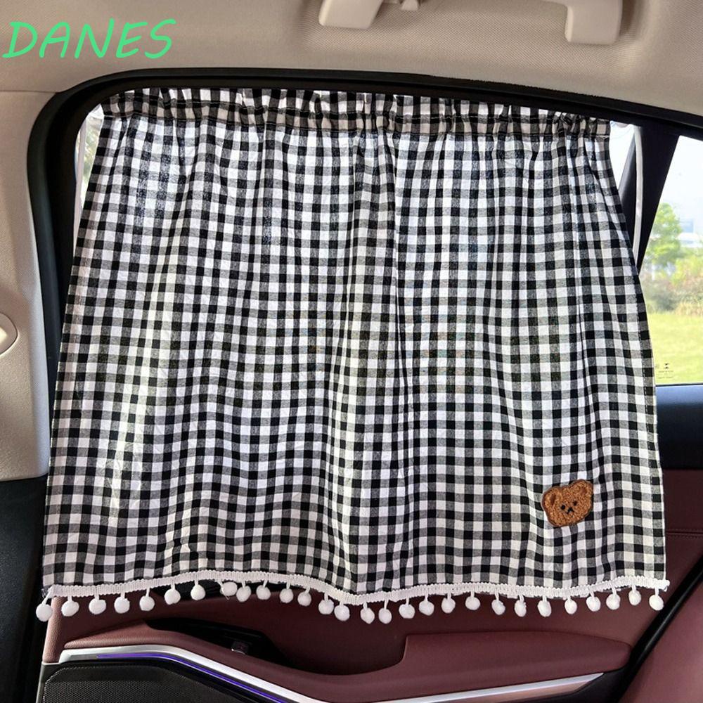 Rèm Che Nắng Bằng Cotton Mềm Mại Họa Tiết Ca Rô Dễ Thương Đa Ứng Dụng Cho Bé