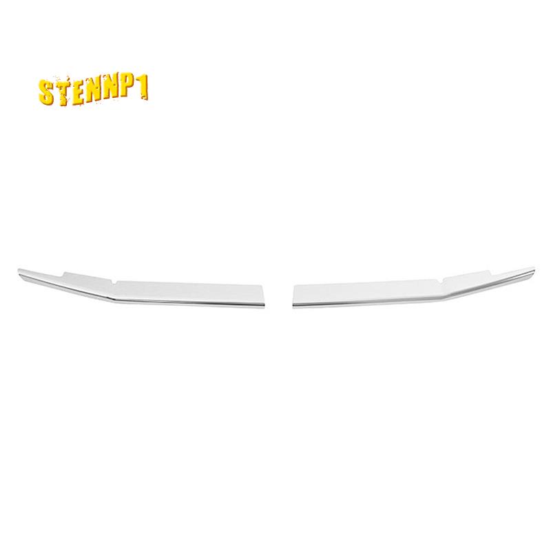 Đối với Toyota Roomy 2019-2021 Chrome dưới lưới tản nhiệt trung tâm phía trước Dải khuôn nướng Nắp trang trí kiểu dáng xe