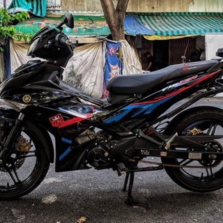 Tem exciter 150 xanh ngọc đen Y15zr
