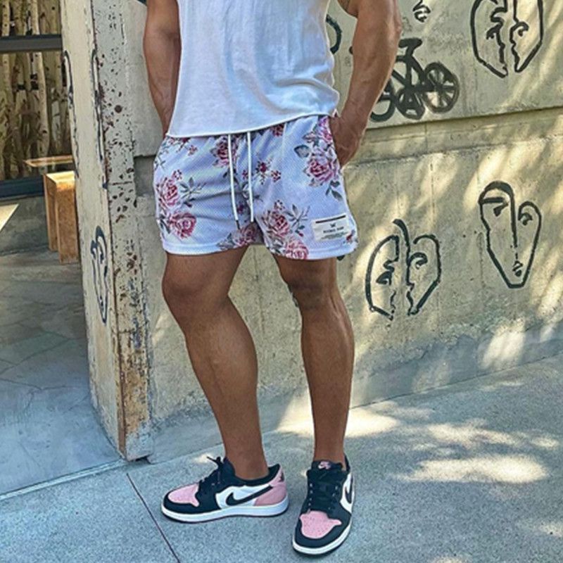 Quần Short Thể Thao Bóng Rổ Ba Tấc Dài Đến Đầu Gối Nhanh Khô Ryoko Đường Phố Mỹ Cho Nam Và Nữ