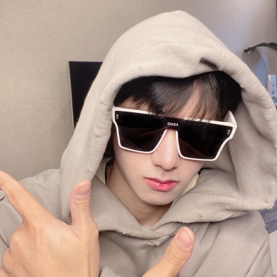 Kính Mát Chống Tia UV Gọng Lớn Phong Cách Hàn Quốc Cổ Điển Thời Trang Mùa Hè Cho Nam Và Nữ