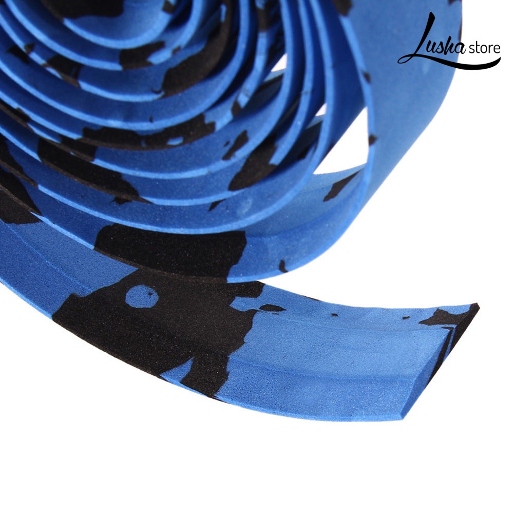 Set 2 Cuộn Dây Cao Su Bọc Tay Lái Xe Đạp Kèm 2 Nút Bịt