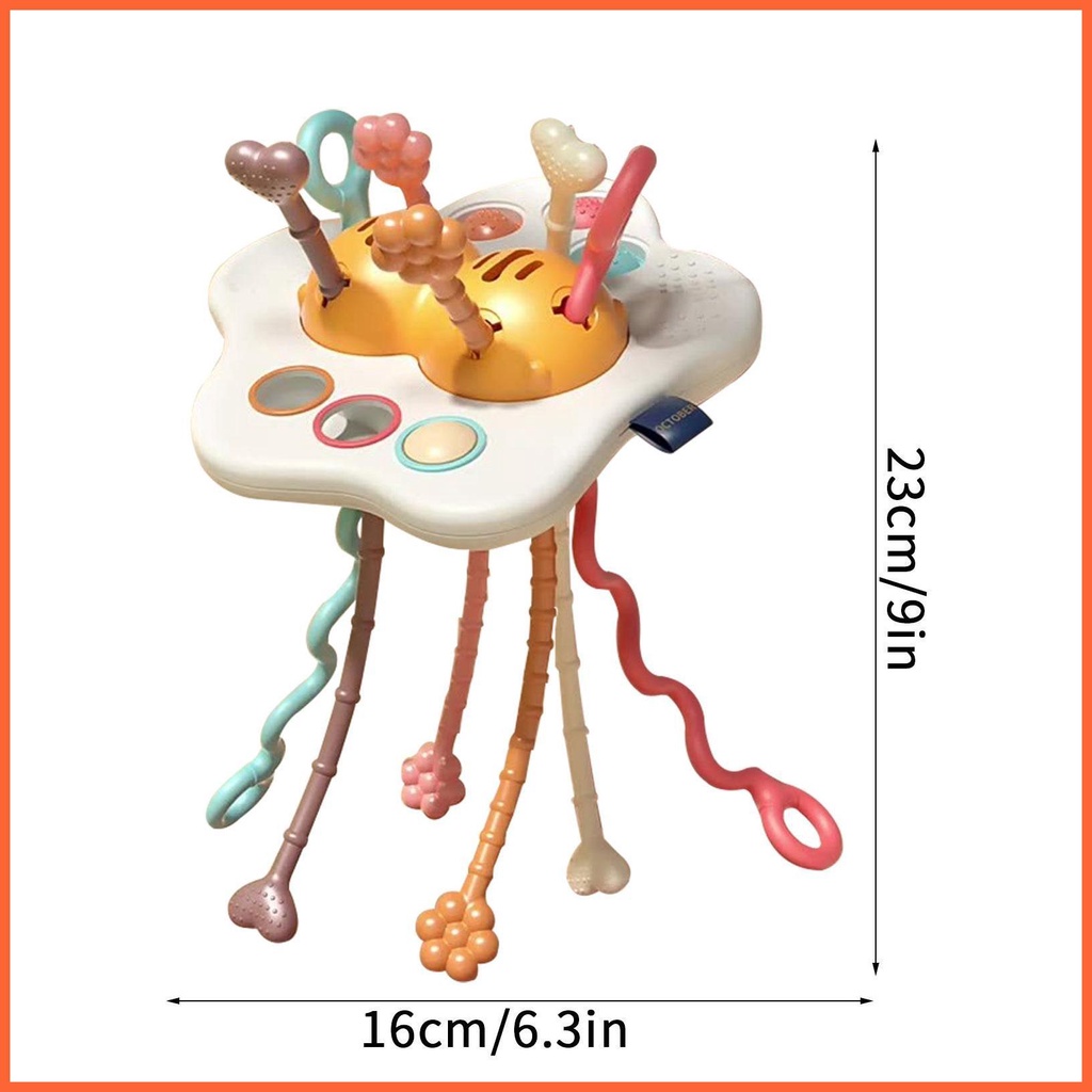 Đồ Chơi Dây Kéo Cảm Biến Chạm Vui Nhộn Cho Bé