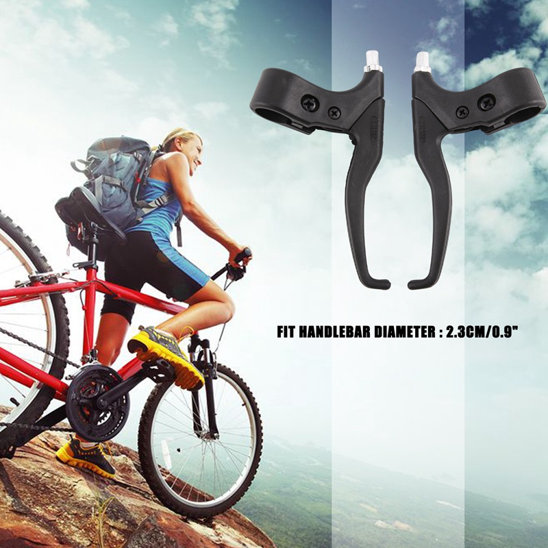 Tay Thắng Trước Và Sau Màu Đen Thay Thế Cho Xe Đạp