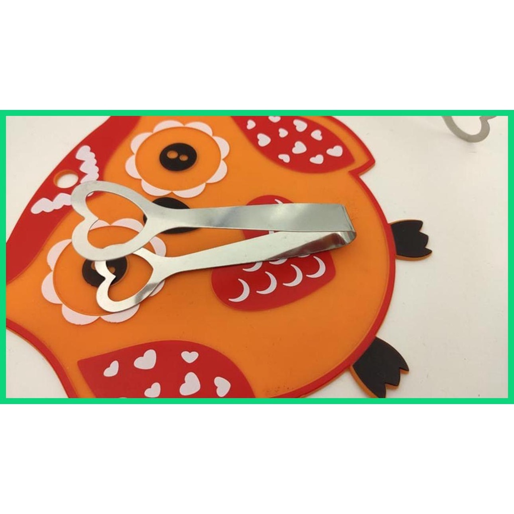 Kẹp Gắp Đá Bằng Thép Không Gỉ Chịu Nhiệt Cao Chống Trượt Chống Gỉ Tiện Lợi