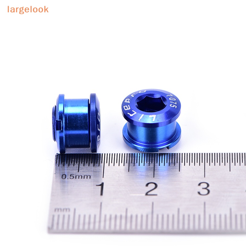 Set 5 Ốc Vít CNC 7075 Gắn Đĩa Xích Xe Đạp