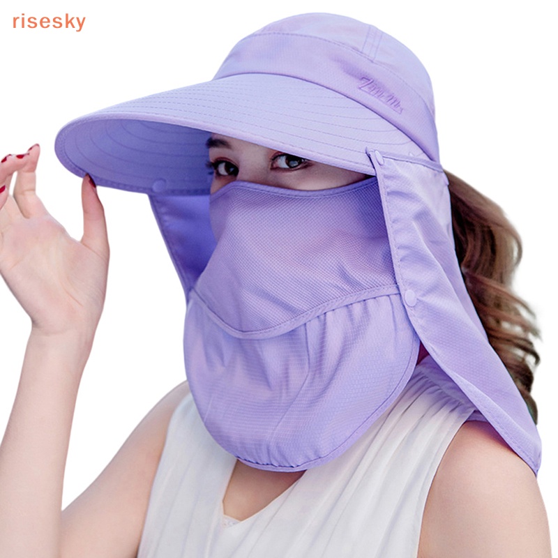 Mũ Rộng Vành Chống Nắng Chống Tia Uv Có Thể Tháo Rời Tiện Dụng