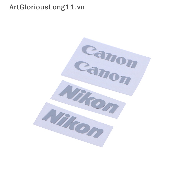 Miếng Dán Logo Artglorious Lang Leica Bằng Kim Loại Trang Trí Điện Thoại / Máy Ảnh